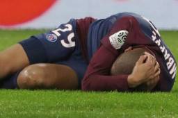 El delantero del París Saint Germain ha dado la mala noticia hoy en el juego ante Marsella.