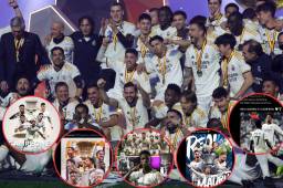 Real Madrid humilló al Barcelona para coronarse campeón de la Supercopa de España y estas fueron las portadas de los medios internacionales en sus redes sociales.