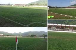 El estadio Francisco Martínez de Tocoa está de regreso en Liga Nacional y uno de los mayores poblemas en años anteriores fue el de su gramilla.