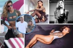 El portero ha sido visto en las playas de Miami Beach con la espectacular modelo. No te pierdas sus mejores fotografías.