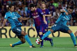 Barcelona y Real Madrid se verán las caras el sábado 23 de diciembre en el Bernabéu. Foto AFP
