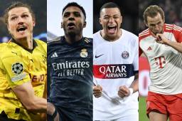 Dortmund, Real Madrid, PSG y Bayern Múnich son semifinalistas de la Champions.