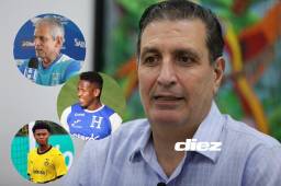 Jorge Salomón habló de todo con Diario Diez, desde la situación del fútbol hondureño hasta el gran objetivo de clasificar al Mundial. Foto Diez: Emilio Flores