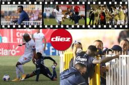 Olimpia empató 0-0 con Motagua y se clasificó a la finalísima del Apertura 2020. Estas son las postales curiosas que captó el lente de DIEZ de la vuelta de semifinal en el Nacional. Fotos Marvin Salgado