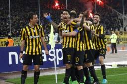 El argentino Sergio Aráujo es una de las figuras del AEK de Atenas, también tienen en sus filas al exbarcelonista Dmytro Chygrynskiy.