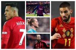 Yannick Carrasco y Alexis Sánchez son algunos de los reconocidos nombres que aparecen en la lista de los peores fichajes de Europa en el año.