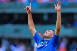 Pablo Aguilar anotó uno de los cinco goles del Cruz Azul sobre el América.