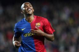 El exdelantero camerunés Samuel Eto'o fue gran figura del FC Barcelona y del Inter de Milan.