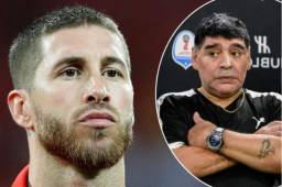 Sergio Ramos ha sido comparado con otro futbolista por parte de Diego Maradona y lo deja mal parado.