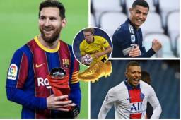 Con su último doblete ante la Real Sociedad, Messi igualó a Ronaldo y ahora va a la caza del líder. Benzema también se metió en la lucha por la Bota de Oro. *Los futbolistas que salen entre asteriscos los goles solo le van un punto y medio*