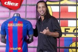 Ronaldinho estará en Honduras para un juego de exhibición que Claro organiza.