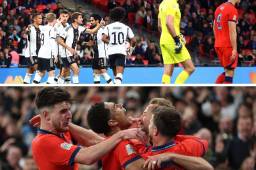 Inglaterra y Alemania empataron 3-3 en la última jornada de la Nations League.