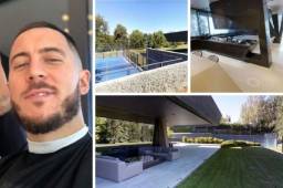 Eden Hazard sigue lesionado y muestran cómo es su espectacular mansión de 11.5 millones de euros. Así vive un crack del Real Madrid.
