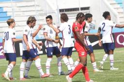 Estados Unidos humilló a San Cristóbal en el primer partido del Premundial sub-20. Foto: Alex Pérez
