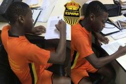 Geremy Álvarez se sumó a la plantilla del Real España y estará ligado por 5 años. Foto cortesía Faco Sports.