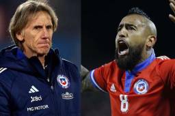 Arturo Vidal lanzó varias “bombas” contra Ricardo Gareca, entrenador de Chile.