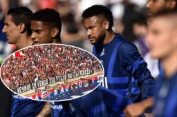 Mientras Icardi y Navas fueron ovacionados, Neymar recibió una humillación total.