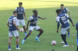 Alberth Elis y Alfredo Mejía ya entrenan con Honduras, pero “Bolillo” Gómez aún no cuenta con plantel completo previo a juego contra Canadá