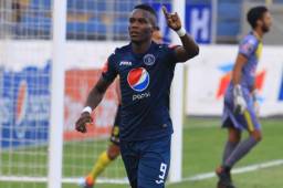 Rubilio Castillo suma 101 goles en Liga Nacional con el Motagua.