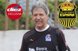 El entrenador colombiano Carlos Restrepo se suma al Palomo Rodríguez y uno de ellos será el nuevo entrenador del Real España.