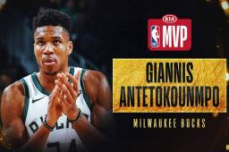 Giannis Antetokoumpo se convierte en el tercer jugador en la historia de la NBA en lograr MVP y DPOY en una misma temporada.