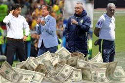 Aunque parezca increíble, el técnico de Croacia a pesar que clasificó con Croacia a octavos de final de Rusia 2018, gana menos de lo que cobraba Jorge Luis Pinto en Honduras, lo mismo pasa con el DT de Suecia aunque hay estrategas como Tite que ganan una cantidad exagerada.