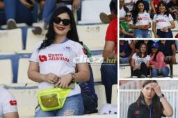Te presentamos las aficionadas más guapas que llegaron al estadio Nacional de Tegucigalpa para ver el clásico Olimpia-Marathón. FOTOS: Johny Magallanes, Ronal Aceituno y David Romero.