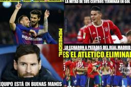 El Atlético de Madrid se quedó con las ganas de jugar los octavos de final de la Champions y no los perdonan en las redes sociales. Messi y el PSG tampoco se salvan.