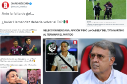 La selección de México no pasó del empate contra Costa Rica y eso explotó la crisis, “Tata” Martino es el principal señalado, se cansaron de Funes Mori y piden a este entrenador para que sustituya al argentino.