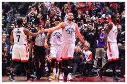 Toronto Raptors tuvo un gran juego y superó a los campeones Golden State Warriors en el primer juego de la gran final de la NBA.