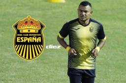 Mario Martínez jugó el segundo tiempo pero no pudo ayudar a Real España a evitar la derrota ante Motagua.