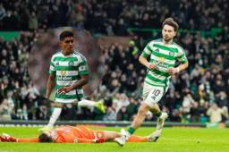 Luis Palma sumó minutos en la victoria del Celtic este domingo ante el St. Mirren.