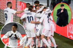 Real Madrid llegó a losn 23 puntos en la tabla de posiciones de la liga española.