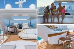 El portugués, Cristiano Ronaldo, pasa sus días libres con su familia en este lujoso yate que está valorado en una cifra millonaria.