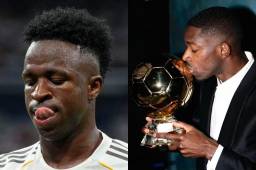 Uno de los personajes que más retumbó en el Balón de Oro 2025 fue Vinicius, no porque era candidato a ganar el premio, si no por todo lo que se habla de su entorno. Recibió burla.
