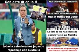El Tribunal Supremo Electoral de Honduras aplazó este lunes la divulgación de un segundo corte de resultados de las elecciones del domingo y las burlas no tardaron.