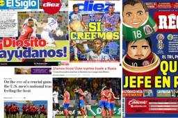 Este martes se disputa una nueva jornada de eliminatorias mundialistas y te presentamos las principales portadas de Concacaf y del mundo.