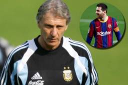 José Pékerman fue el entrenador que hizo debutar a Messi en el Mundial de Alemania 2006.
