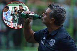 Diego Vázquez tira duro contra el arbitraje del Marathón - Motagua: “Fue un desastre, dio regalitos y demasiado localista”