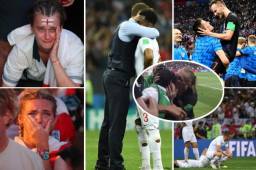 La selección de Croacia clasificó a la final del mundial de Rusia eliminando a Inglaterra en tiempos extras, los ingleses lloraron la amarga derrota y los croatas celebraron con el fótografo de El Salvador Yuri Cortez.