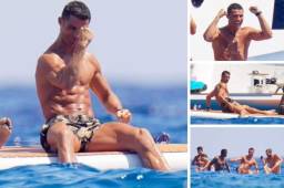 Cristiano Ronaldo luce un cuerpazo a sus 35 años y así disfruta de sus vacaciones. Ella es la chica que le toma las fotografías.