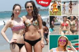 El verano llegó a Honduras y las chicas lindas se pasearon por las playas de Puerto Cortés y Tela donde se jugaron partidos de Liga Nacional.