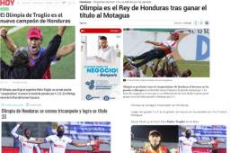 Esto dicen los medios internacionales luego de la victoria de Olimpia sobre Motagua en la final del Clausura 2021. El equipo de Pedro Troglio se coronó tricampeón.