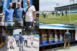 Fabián Coito hizo todo el recorrido en el estadio Olímpico San Pedro Sula.
