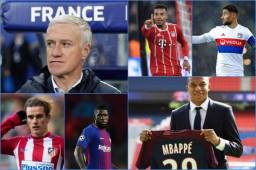 Francia se coronó campeón del Mundo tras vencer a Croacia 4-2 en los 90 minutos. Conocé uno a uno los jugadores franceses que entran en la historia.