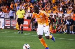 Boniek García ha sufrido una lesión en el duelo entre Houston Dynamo y el New York City.