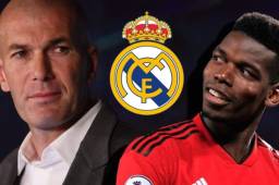 Zinedine Zidane quiere a Pogba en el Real Madrid la próxima temporada y el presidente del club ya lo sabe.