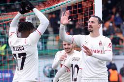 Ibrahimovic anotó su primer gol del 2022 con el Milan y no para de hacerlo desde 1999.