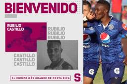 A sus 27 años, Rubilio Castillo, máximo artillero en la historia de Motagua, vivirá su segunda experiencia en el extranjero.