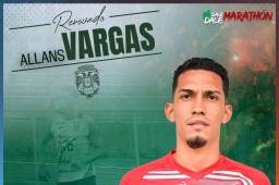 Allans Vargas renovó su contrato con Marathón por los próximos dos torneos.